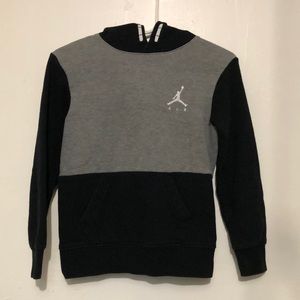 Jordan Hoodie: Black and Gray
